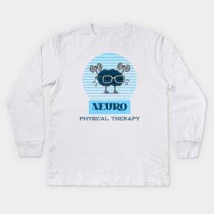 Neuro Physical Therapy Kids Long Sleeve T-Shirt